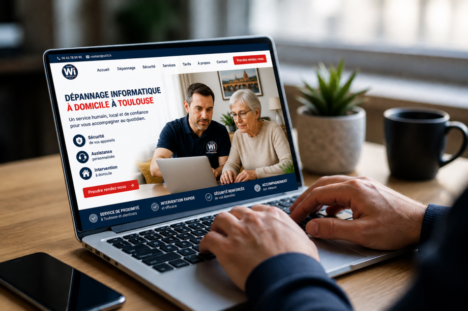 Recherche en ligne de Web Initiation 31 à Toulouse sur un ordinateur portable